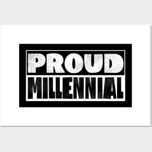 Proud Millennial Posters and Art